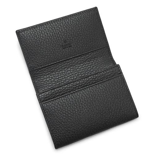 グッチ カードケース レディース GUCCI 名刺入れ プチマーモント レザー ブラック 黒 474748 CAO0G 1000​
