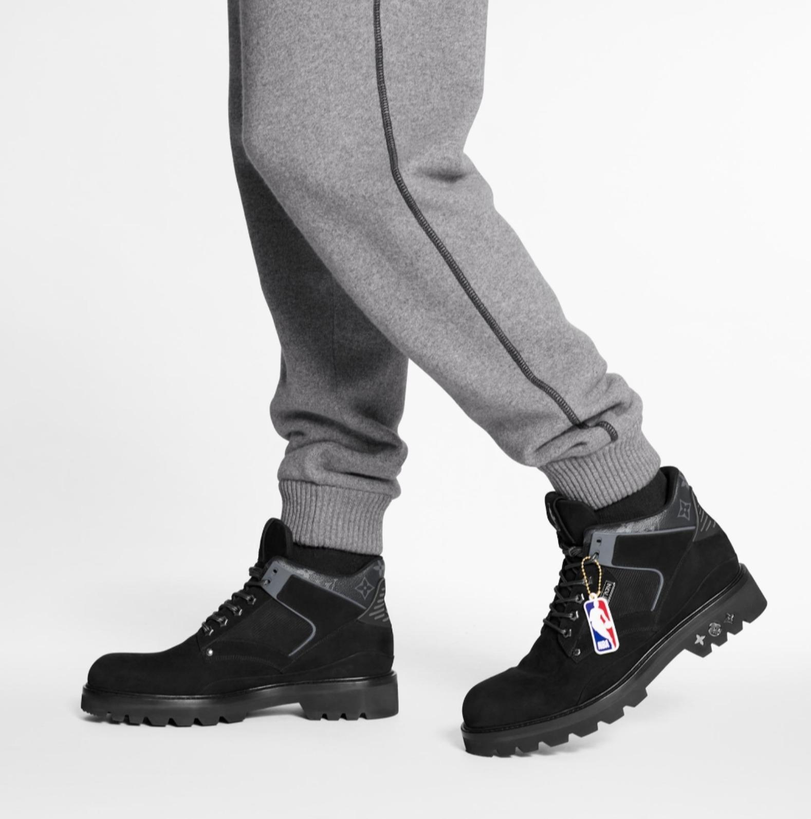 Louis Vuitton NBA アンクル ブーツ 1A8EMY ブラック 