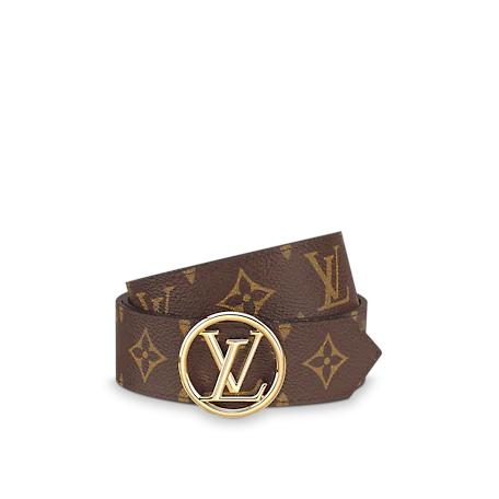 ルイヴィトンベルト LV サンチュール・LV サークル 35MM リバーシブル ノワール M9935W