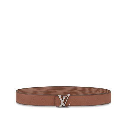 ルイ・ヴィトンベルト LV イニシャル 40MM リバーシブル エピ M8271U