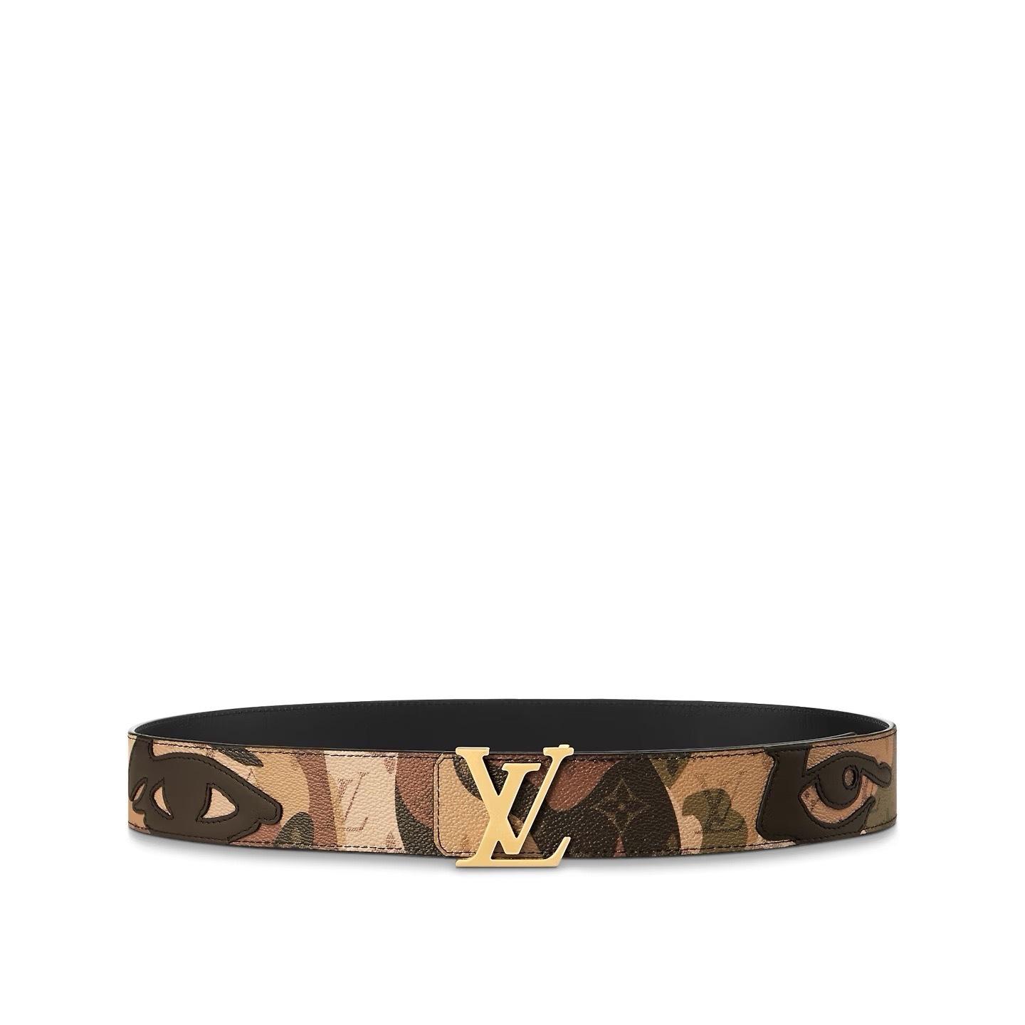 ルイ・ヴィトン  ベルト・LV イニシャル 40MM リバーシブル M8288U