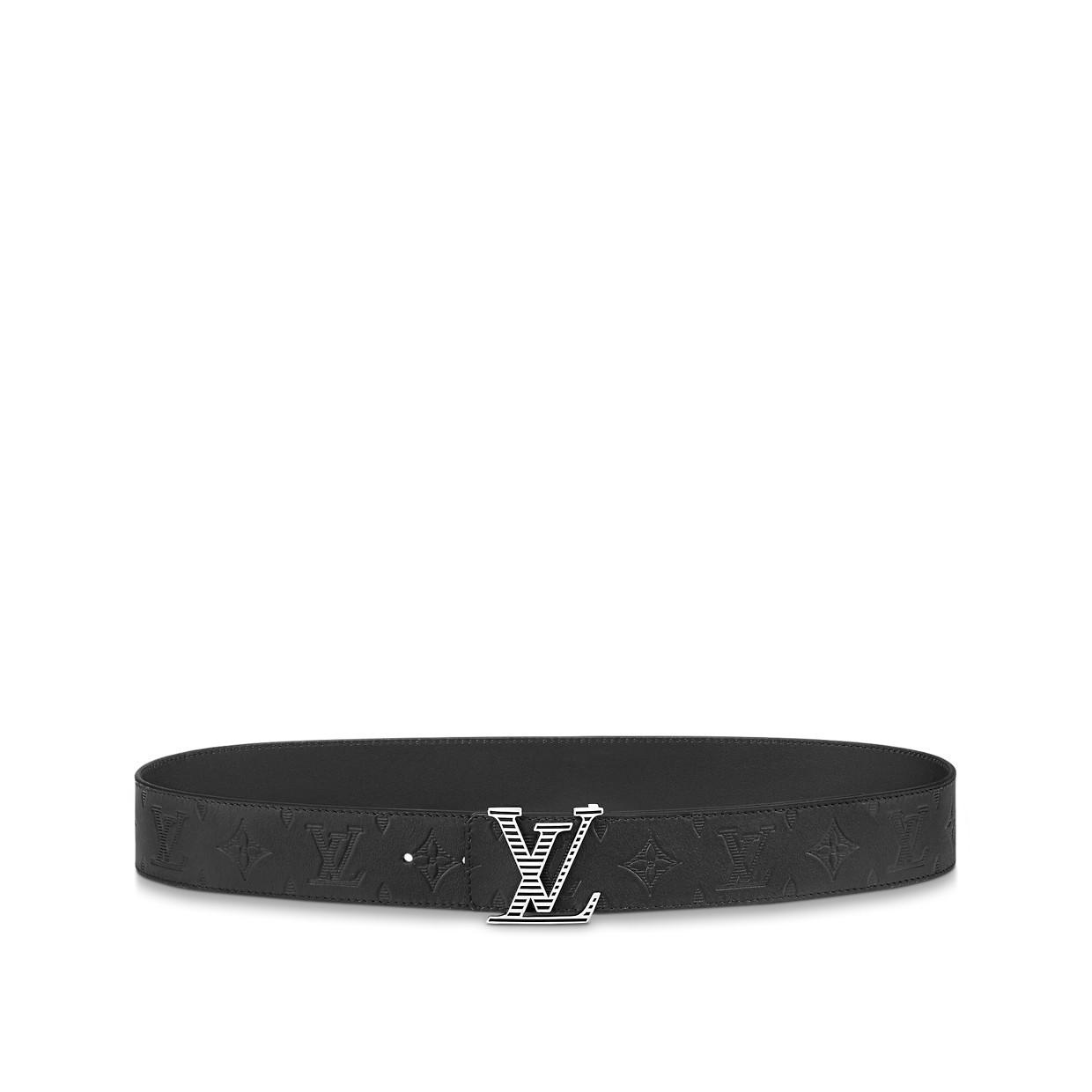 ルイ・ヴィトンベルト  サンチュール・LV シャドウ 40MMリバーシブル M0717U