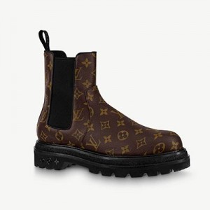 Louis Vitton LVブラックアイス・チェルシーアンクルブーツ 1A8JE4