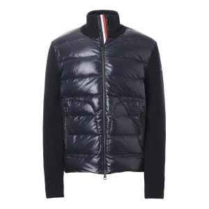 モンクレール MONCLER ニットコンビ ダウンジャケット ブルー メンズ 9416600 9699z 742