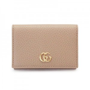 グッチ カードケース レディース GUCCI 名刺入れ プチマーモント レザー ベージュ 474748 CAO0G 5729​