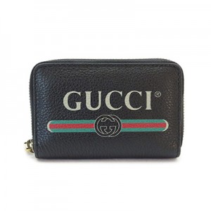 グッチ カードケース GUCCI 名刺入れ コインケース ラウンドファスナー レザー 496319 0GCAT 8163​