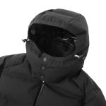 モンクレール グルノーブル MONCLER GRENOBLE フード付き ダウンジャケット ブラック montgetech 4190830 53066 999