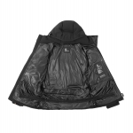 モンクレール グルノーブル MONCLER GRENOBLE フード付き ダウンジャケット ブラック montgetech 4190830 53066 999