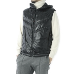 モンクレール激安  グルノーブル MONCLER GRENOBLE ダウンベスト ブラック メンズ salantin 1a00006 53a7b 999