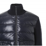 モンクレール MONCLER ニットコンビ ダウンジャケット ブルー メンズ 9416600 9699z 742