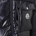 モンクレール MONCLER ダウンジャケット ブルー メンズ bayuda 1a00267 595zj 778