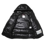 モンクレール MONCLER ダウンジャケット ブラック メンズ ecrins 1a00168 68950 999