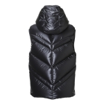 モンクレール MONCLER ダウンベスト ジレ ブラック メンズ guntur 1a00183 595ok 999