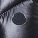 モンクレール MONCLER ダウンベスト ジレ ブラック メンズ guntur 1a00183 595ok 999