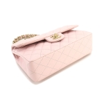 シャネル CHANEL マトラッセ 23 チェーン ショルダー バッグ キャビアスキン レザー ピンク A01113