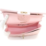シャネル CHANEL マトラッセ 23 チェーン ショルダー バッグ キャビアスキン レザー ピンク A01113