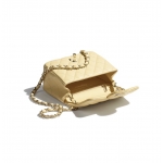 シャネル CHANEL ミニ フラップ バッグ ラムスキン A35200 Y04059 NA105