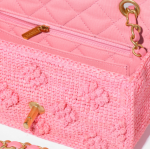CHANEL ミニフラップバッグ ピンク 花柄 ショルダーバッグ AS4518 B15544 NW271
