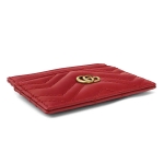 GUCCI グッチ カードケース レディース GGマーモント レザー 定期入れ レッド 443127 DTD1T 6433