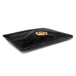 グッチ GUCCI カードケース レディース GGマーモント ブラック 443127 DTD1T 1000