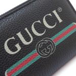 グッチ カードケース GUCCI 名刺入れ コインケース ラウンドファスナー レザー 496319 0GCAT 8163​