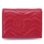 グッチ GUCCI 折財布 GG MARMONT 2.0  レッド系 466492 DTD1T 6433​