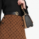 ルイヴィトンベルト LV サンチュール・LV サークル 35MM リバーシブル ノワール M9935W