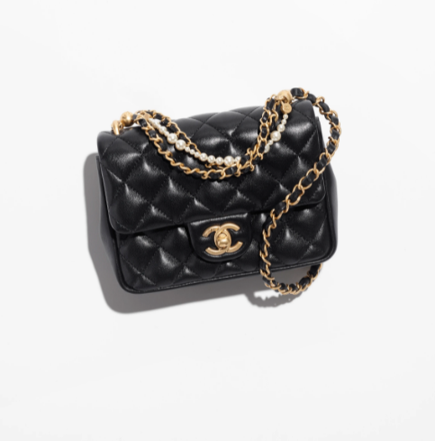 シャネル ミニ フラップ バッグ ショルダーバッグ AS4385 B15773 94305