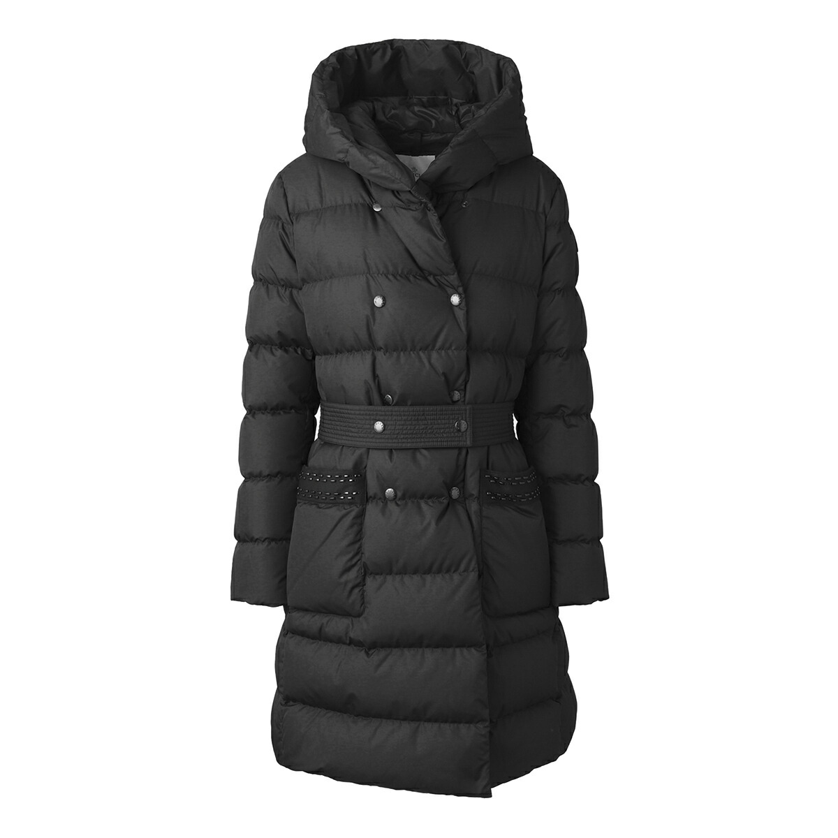 モンクレール MONCLER ダウンコート ブラック aubigny 1c00025 59632 999