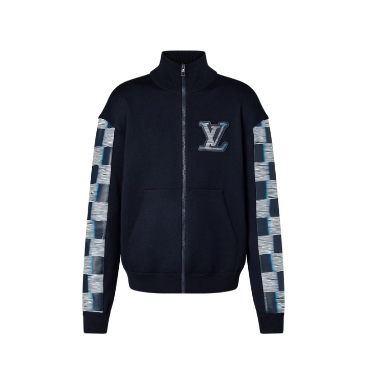 ルイヴィトン LV ウールアンド レザー トラックトップ 1AFAO1