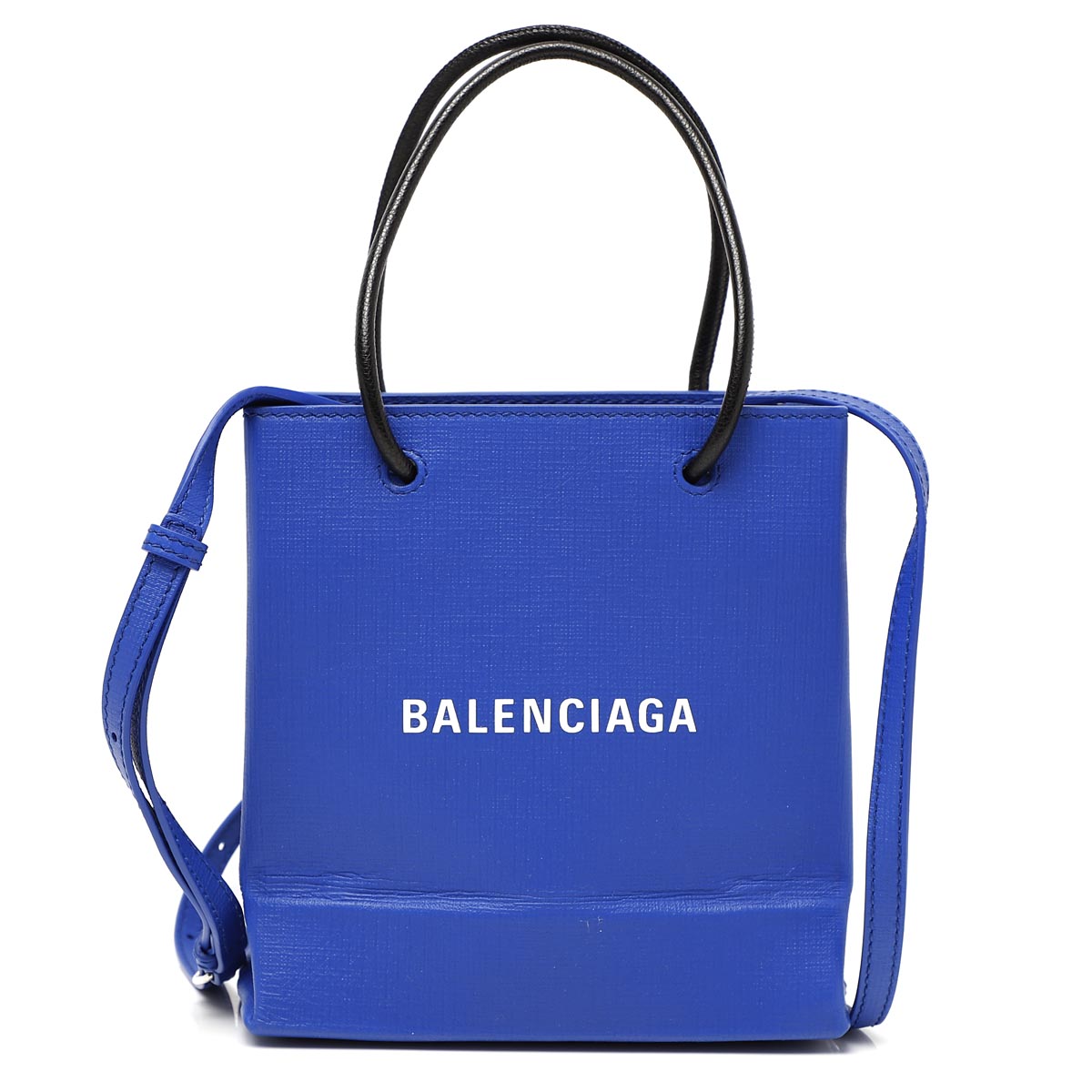 バレンシアガ激安 トートバッグ 2WAY ブルー レディース ギフト プレゼント レザー 本革  SHOPPING TOTE XXS ショッピング トート 572411 0ai2n 4214