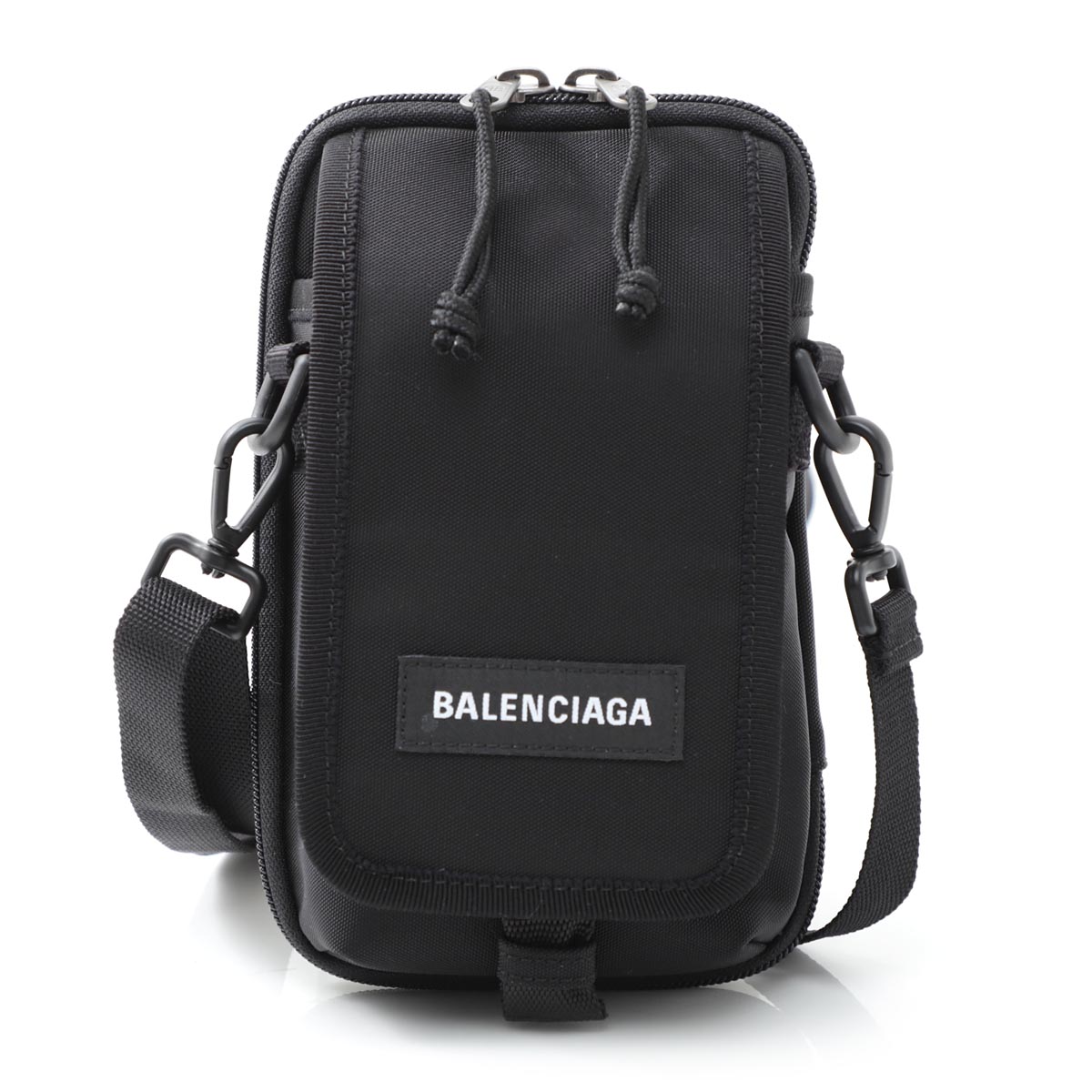 バレンシアガ EXPLORER CROSSBODY POUCH ナイロン ボディバッグ ブラック 593329 9WBC5 1000