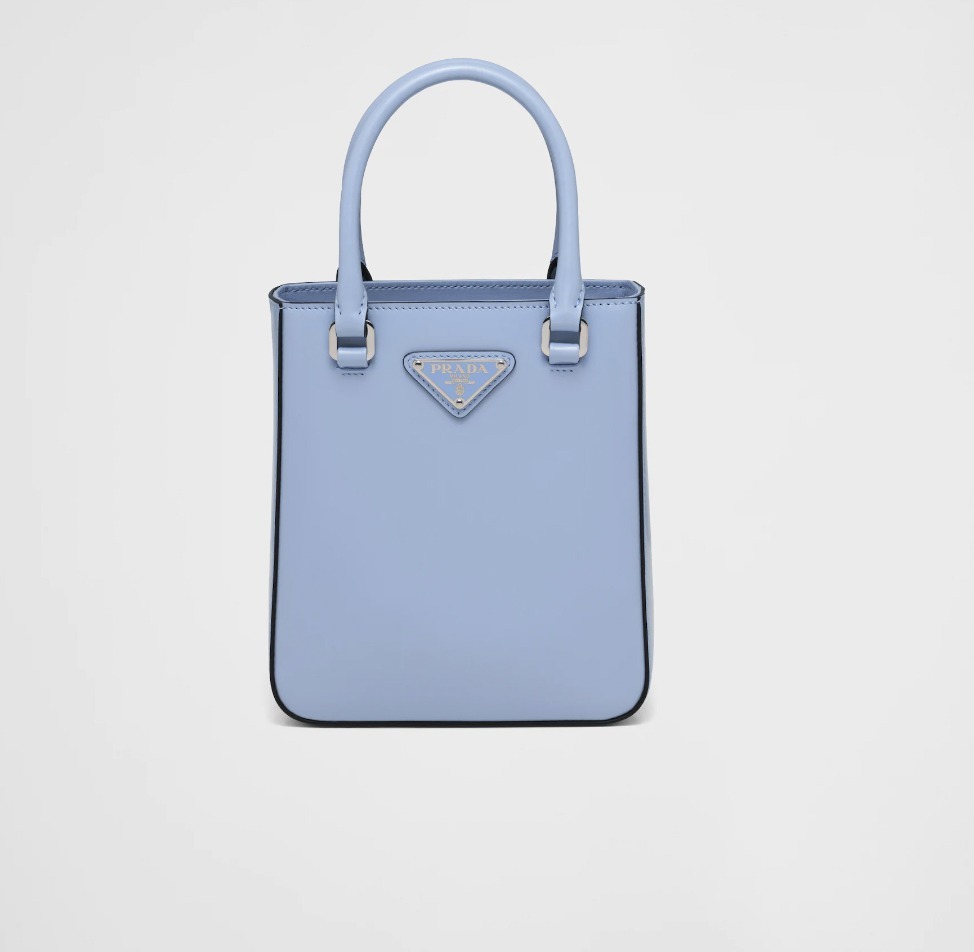 プラダ PRADA スモール ブラッシュドレザー トートバッグ 1BA331_ZO6_F02TG_V_OOO