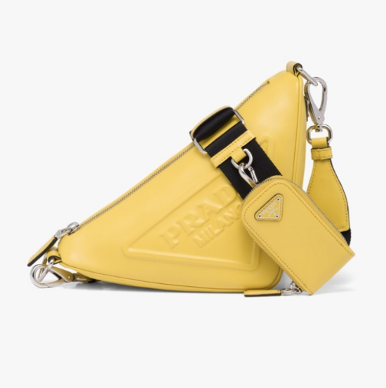 プラダ PRADA トライアングルレザーショルダーバッグ 1BH190_2BYA_F0377_V_BRO