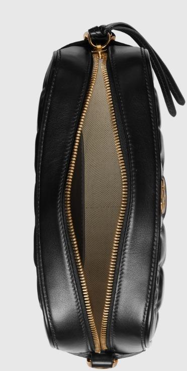 グッチ GUCCI GGマトラッセ レザー スモール バッグ ブラック 702234 UM8HG 1046
