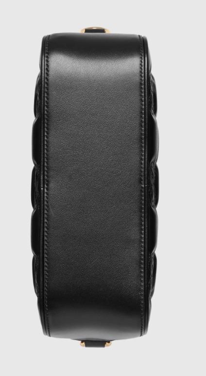 グッチ GUCCI GGマトラッセ レザー スモール バッグ ブラック 702234 UM8HG 1046