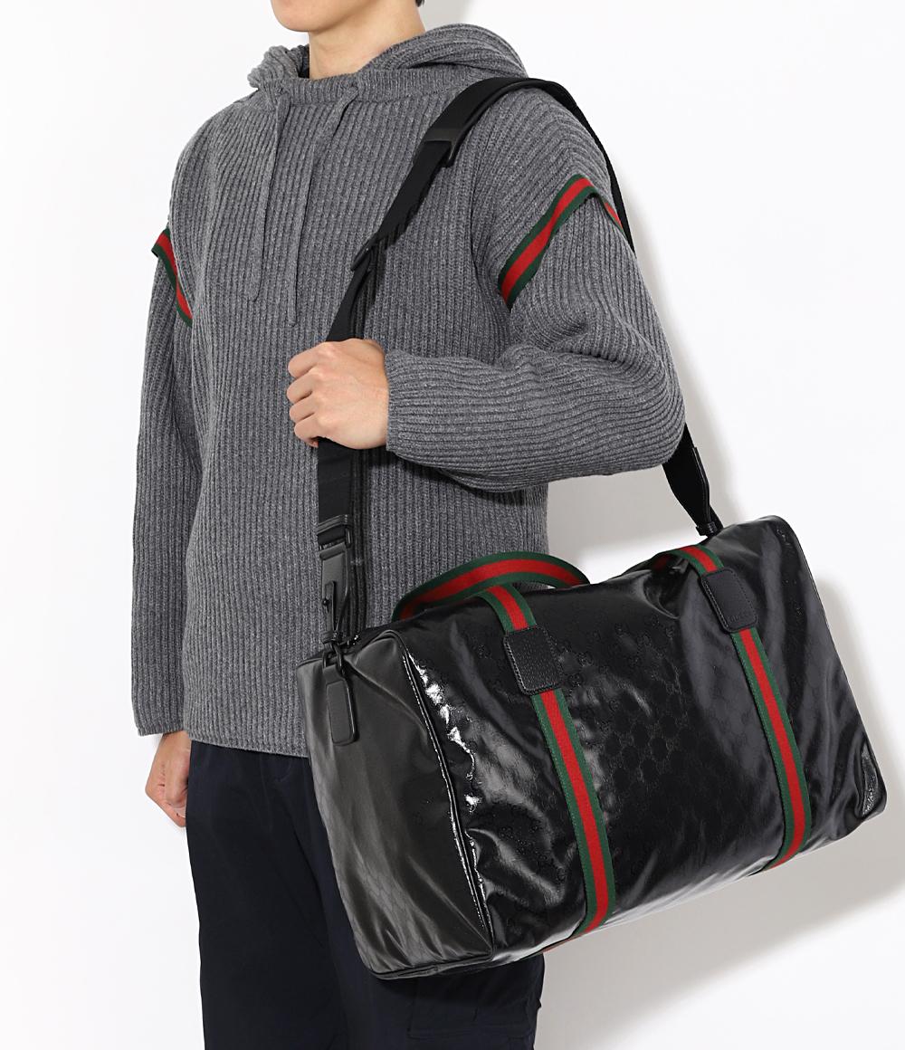 グッチ GUCCI ウェブ ストライプ付き ラージ ダッフルバッグ 758664 FACK6 1092