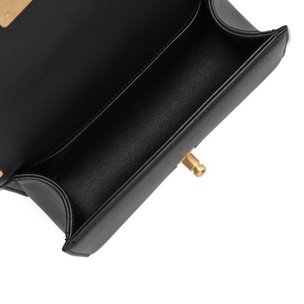 シャネルバッグ レディース CHANEL ボーイシャネル スモールハンドバッグ A67085 ブラック ゴールド金具