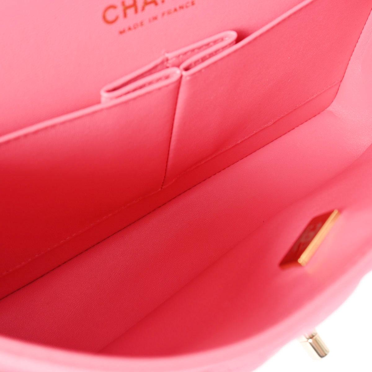 シャネル CHANEL マトラッセ クラシック レディース ショルダーバッグ 25cm ピンク ゴールド金具 A01112