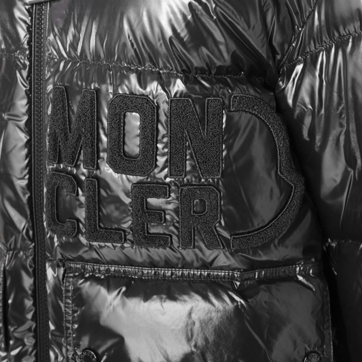 モンクレール MONCLER ダウンジャケット ブラック abbaye 1a00039 5963v 999