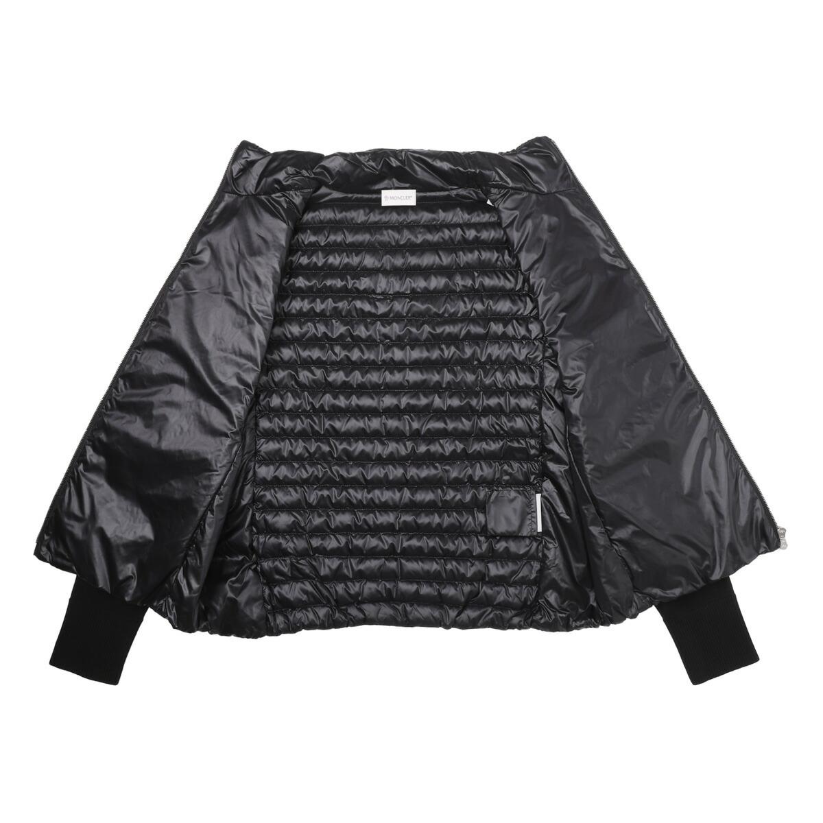 モンクレール MONCLER ダウンジャケット ダウン切り替え カーディガン ブラック 9b00017 m1131 999