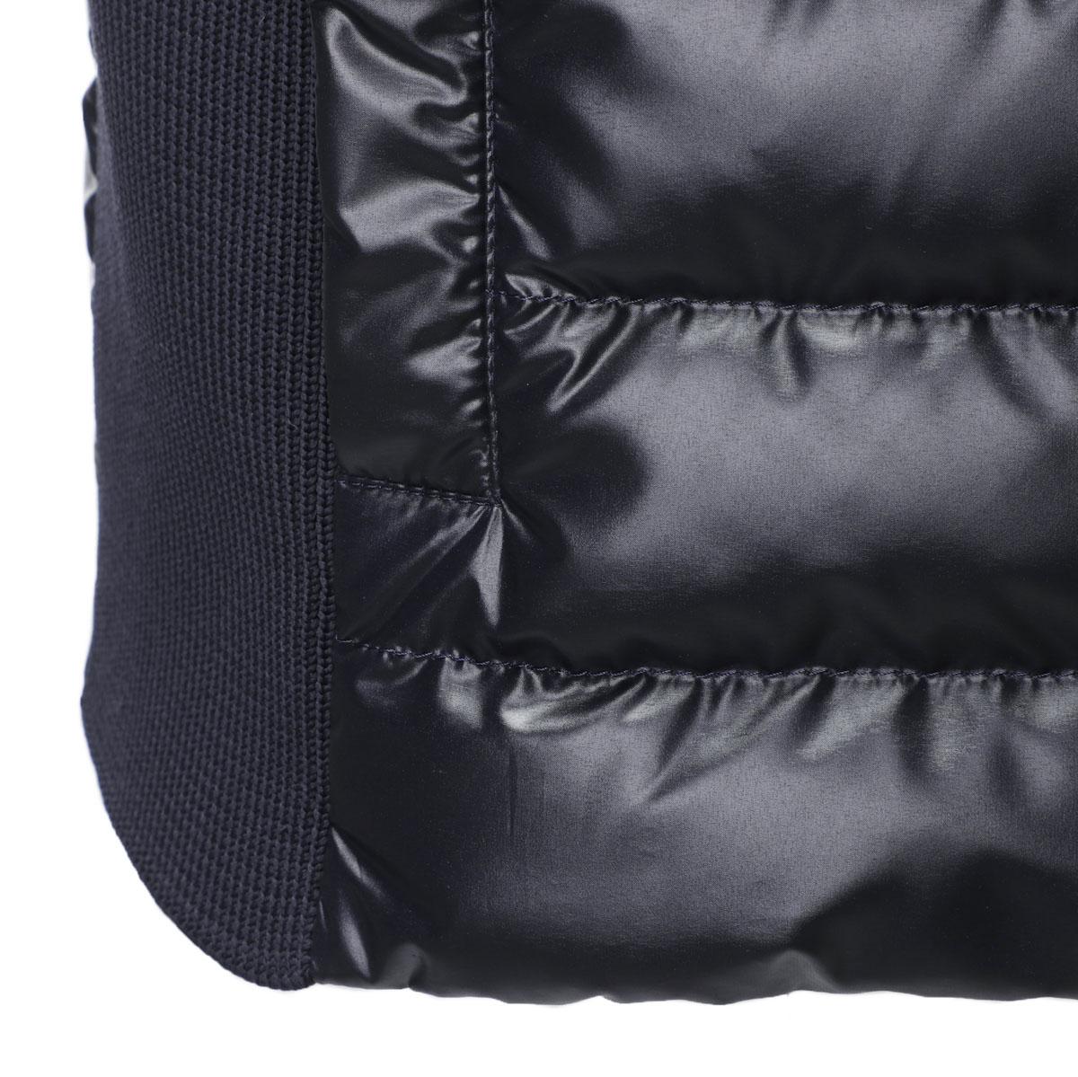 モンクレール MONCLER ダウンベスト ジレ ブルー bakuro 1a00087 595zj 778