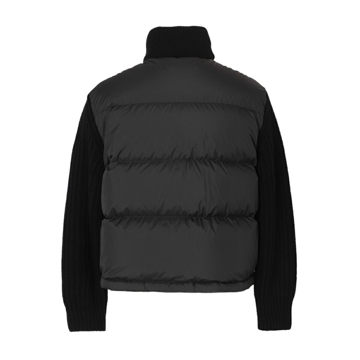 モンクレール MONCLER ダウン入りジップパーカ ブラック レディース 9b00025 m1241 999