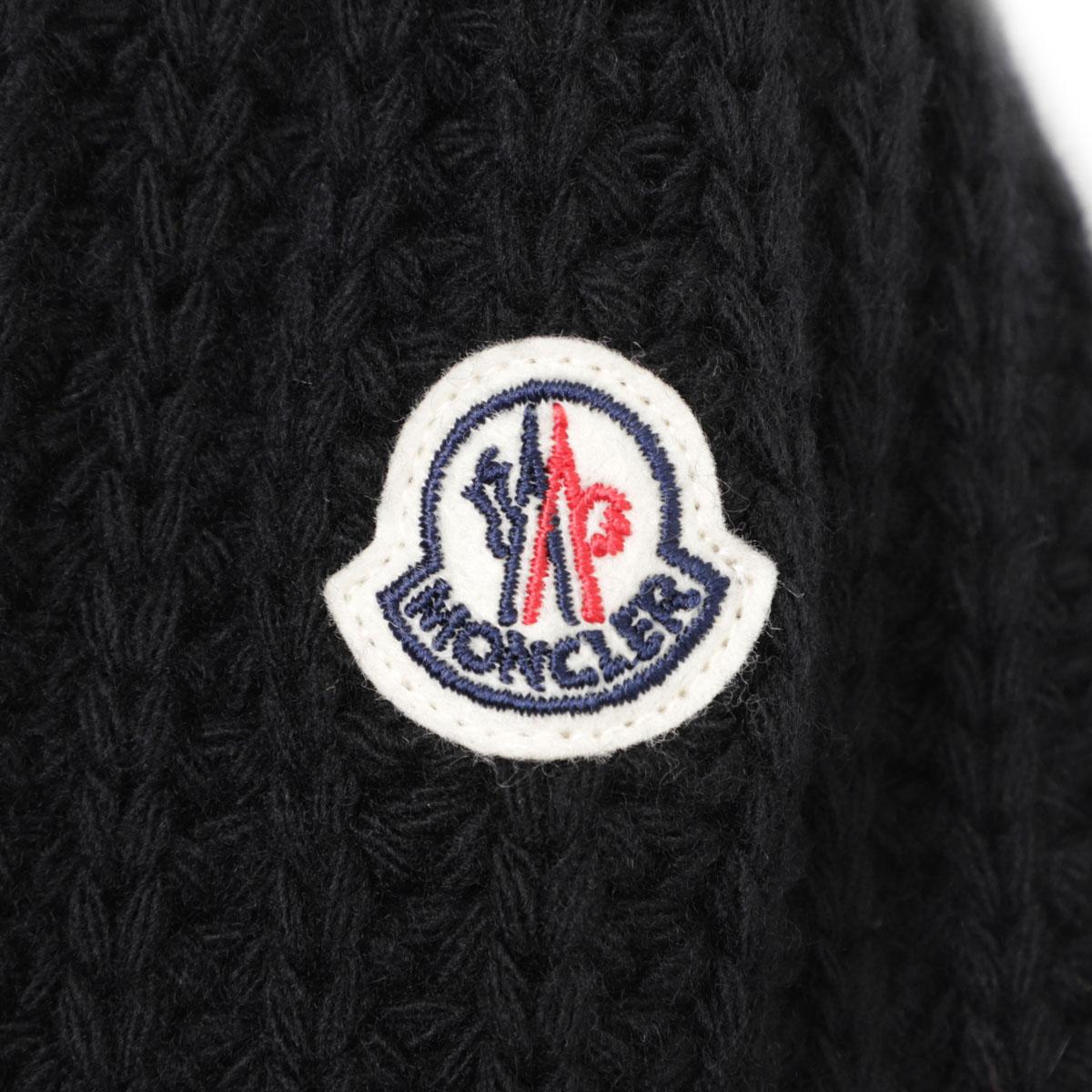 モンクレール MONCLER ダウン入りジップパーカ ブラック レディース 9b00025 m1241 999