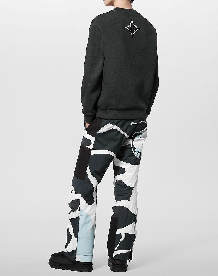 Louis Vuitton コットンクルーネックトップス グレー 1AFAZG