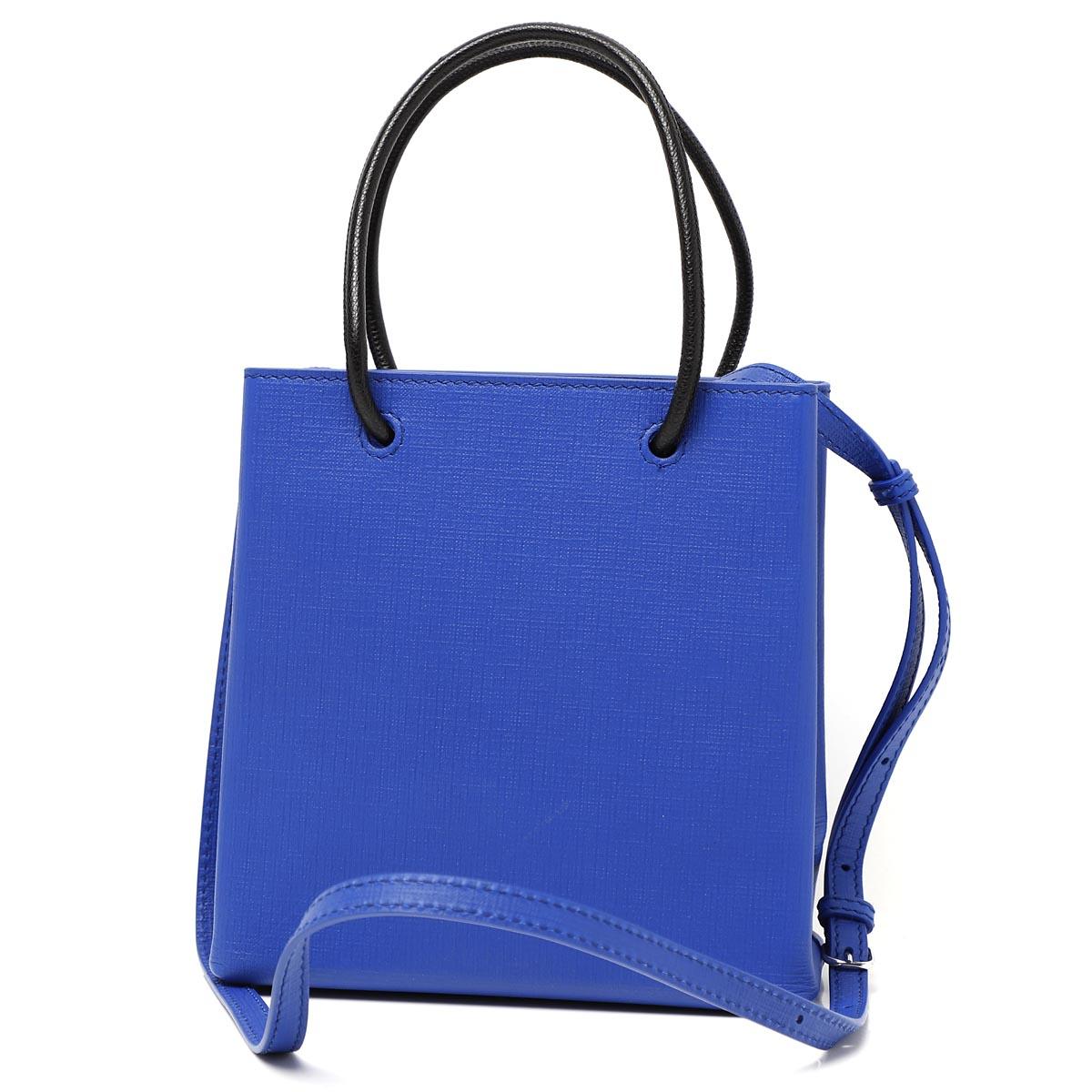 バレンシアガ激安 トートバッグ 2WAY ブルー レディース ギフト プレゼント レザー 本革  SHOPPING TOTE XXS ショッピング トート 572411 0ai2n 4214