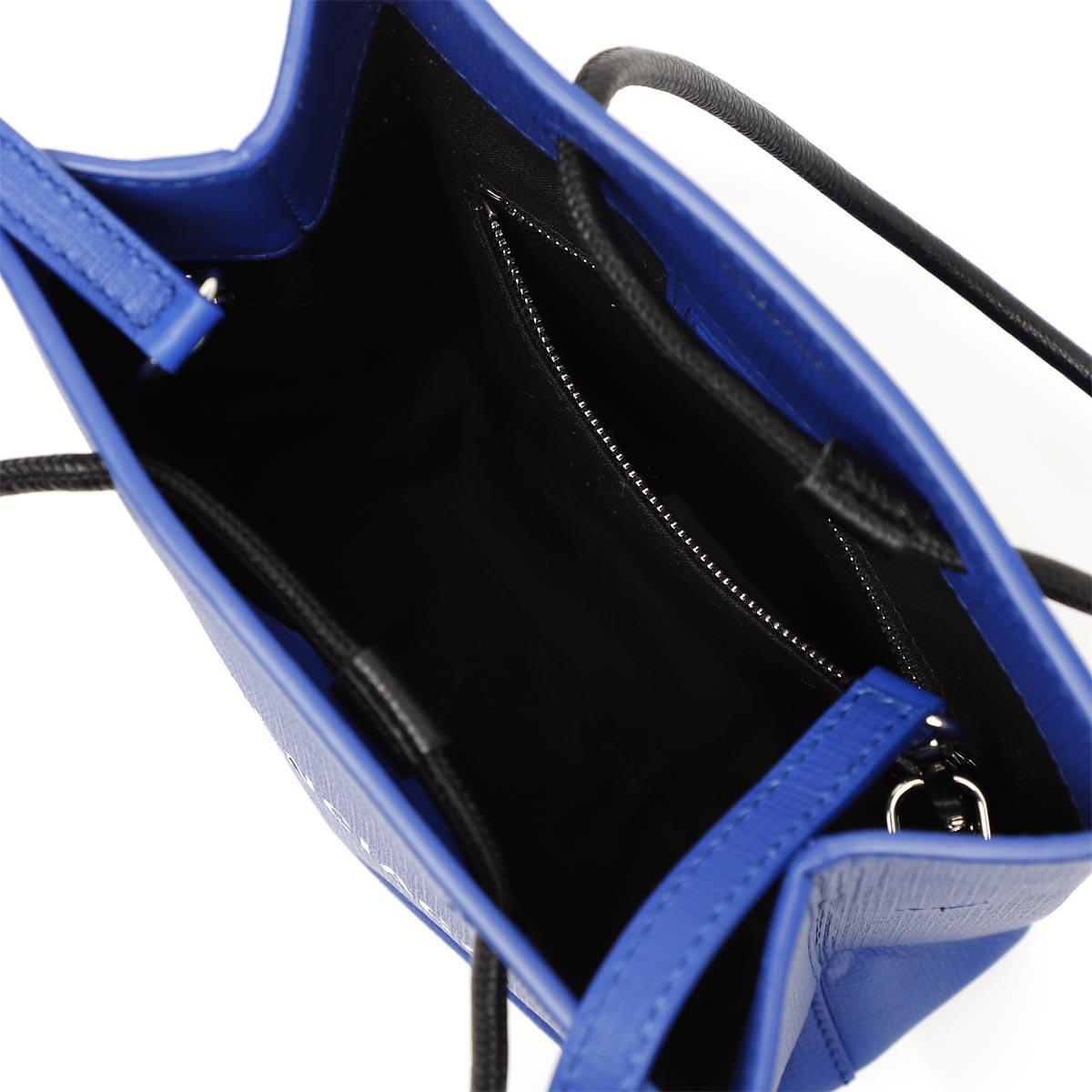 バレンシアガ激安 トートバッグ 2WAY ブルー レディース ギフト プレゼント レザー 本革  SHOPPING TOTE XXS ショッピング トート 572411 0ai2n 4214