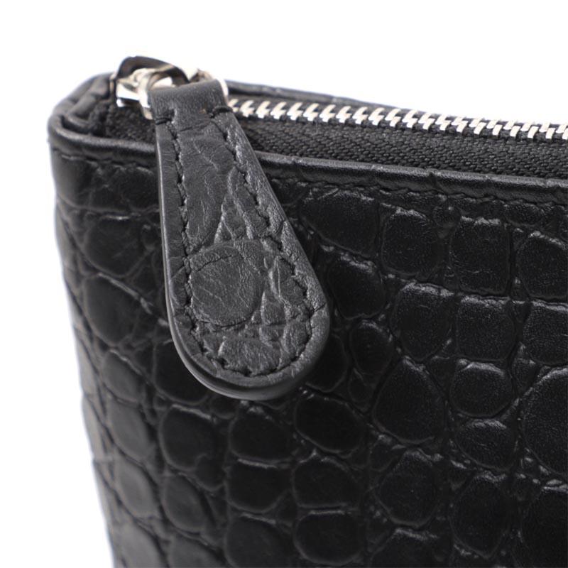 バレンシアガ クラッチバッグ ブラック メンズ ギフト プレゼント レザー VILLE POUCH NEW L ヴィル 579550 1eib3 1000​