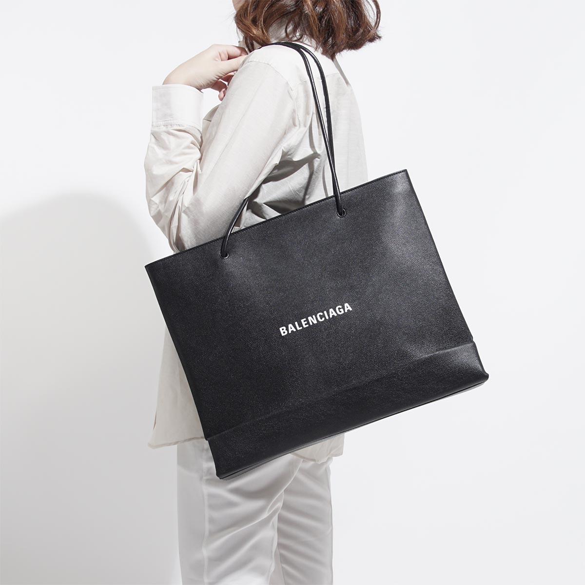 バレンシアガ トートバッグ ブラック レディース レザー 本革 ギフト プレゼントSHOPPING TOTE ショッピング トート 528654 0ai1n 1060