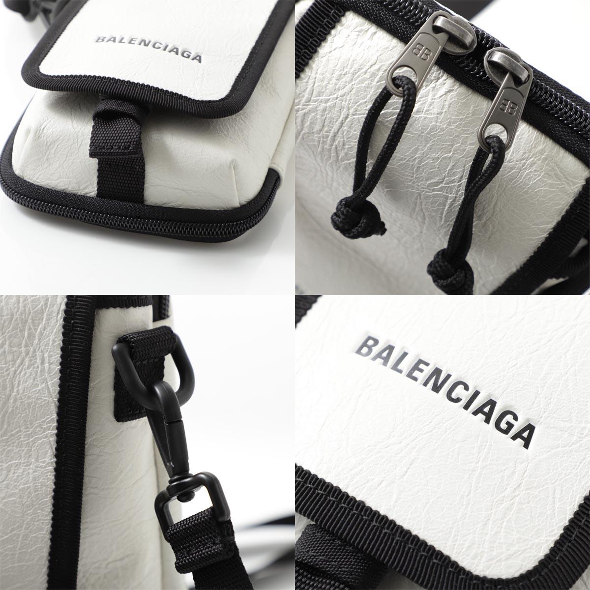バレンシアガ EXPLORER CRO B POUCH ボディバッグ【ホワイト】 593329 DB9C5 9000